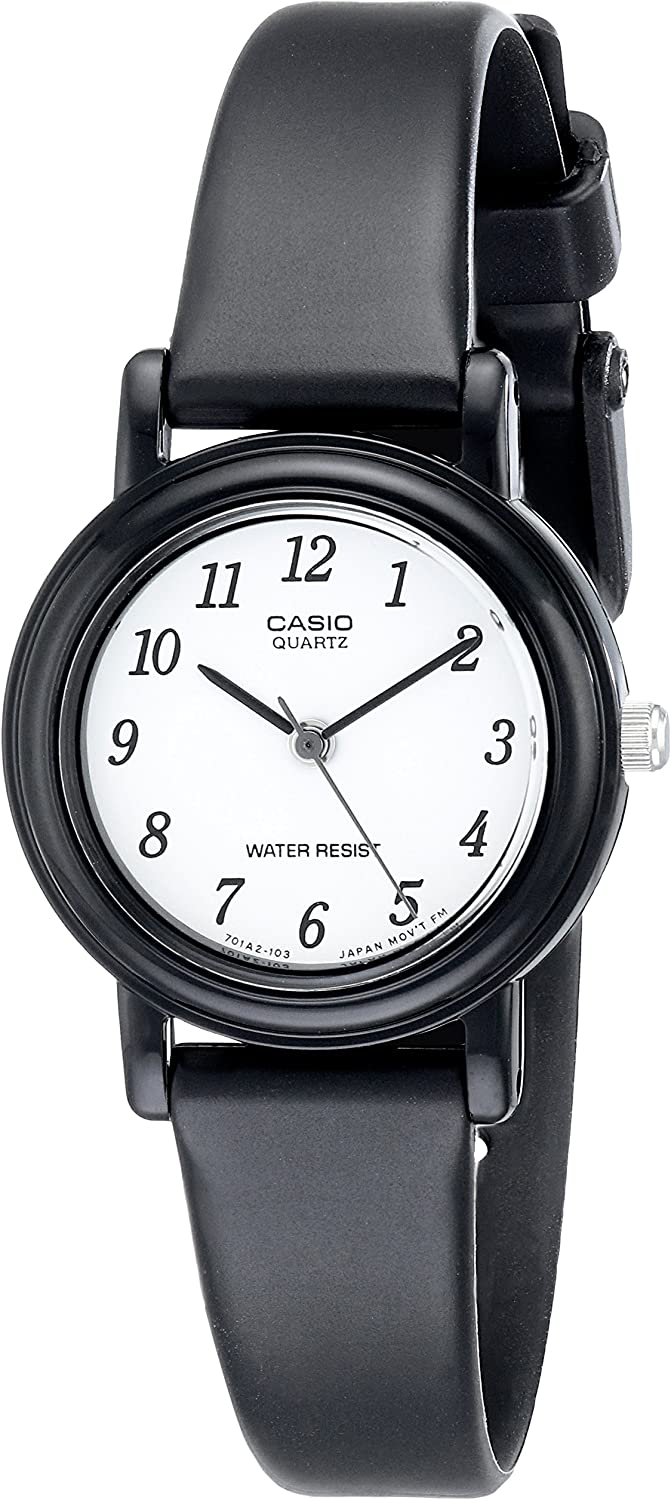 230816063615422_1 Casio Women's LQ139B-1B Classic Round Analog Watch - Image 1